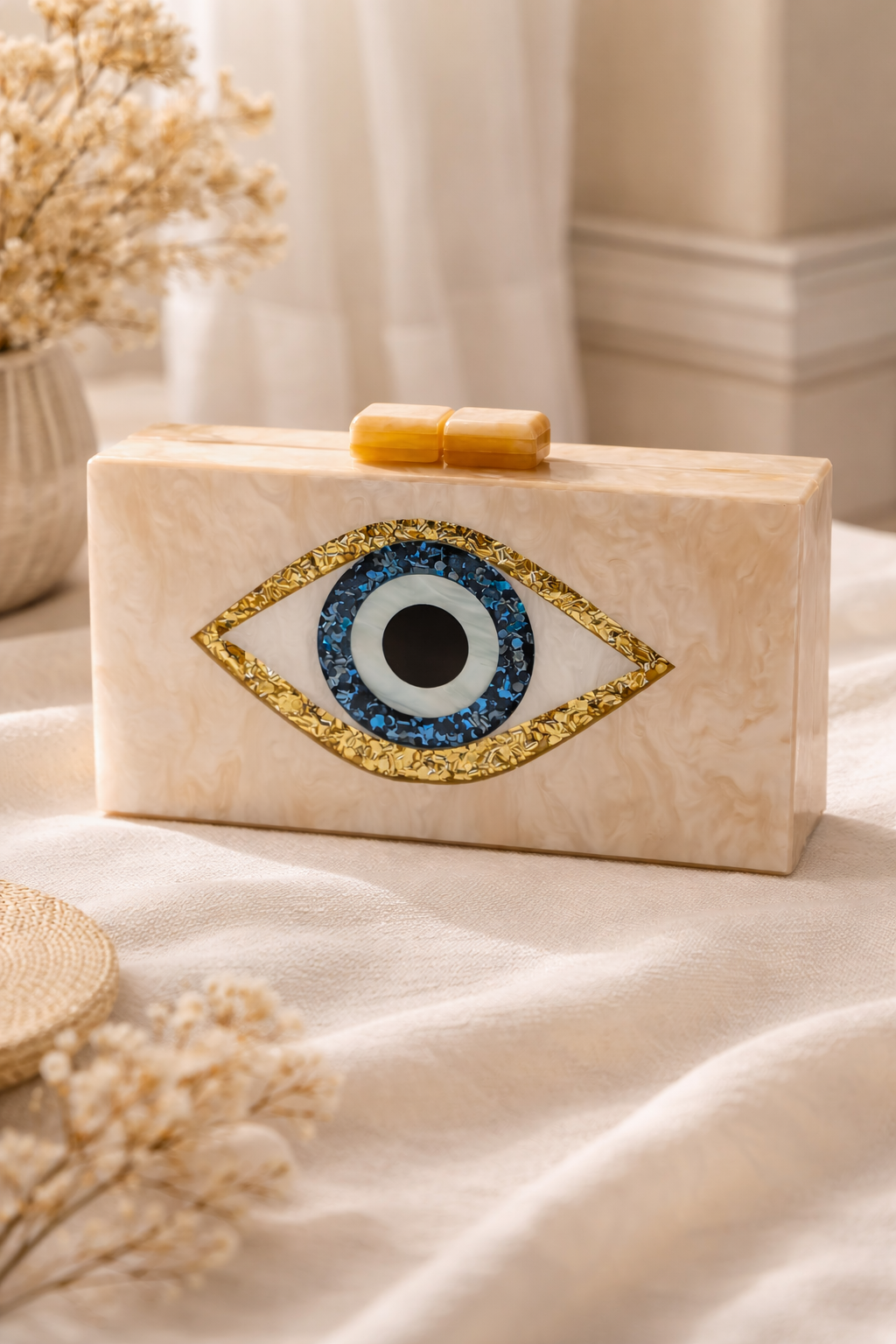 Evil Eye Cluth | RIDGEWOOD, NJ | MOONFLOWER BOUTIQUE