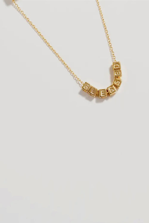 Blessed Gold Bracelet | RIDGEWOOD, NJ | MOONFLOWER BOUTIQUE