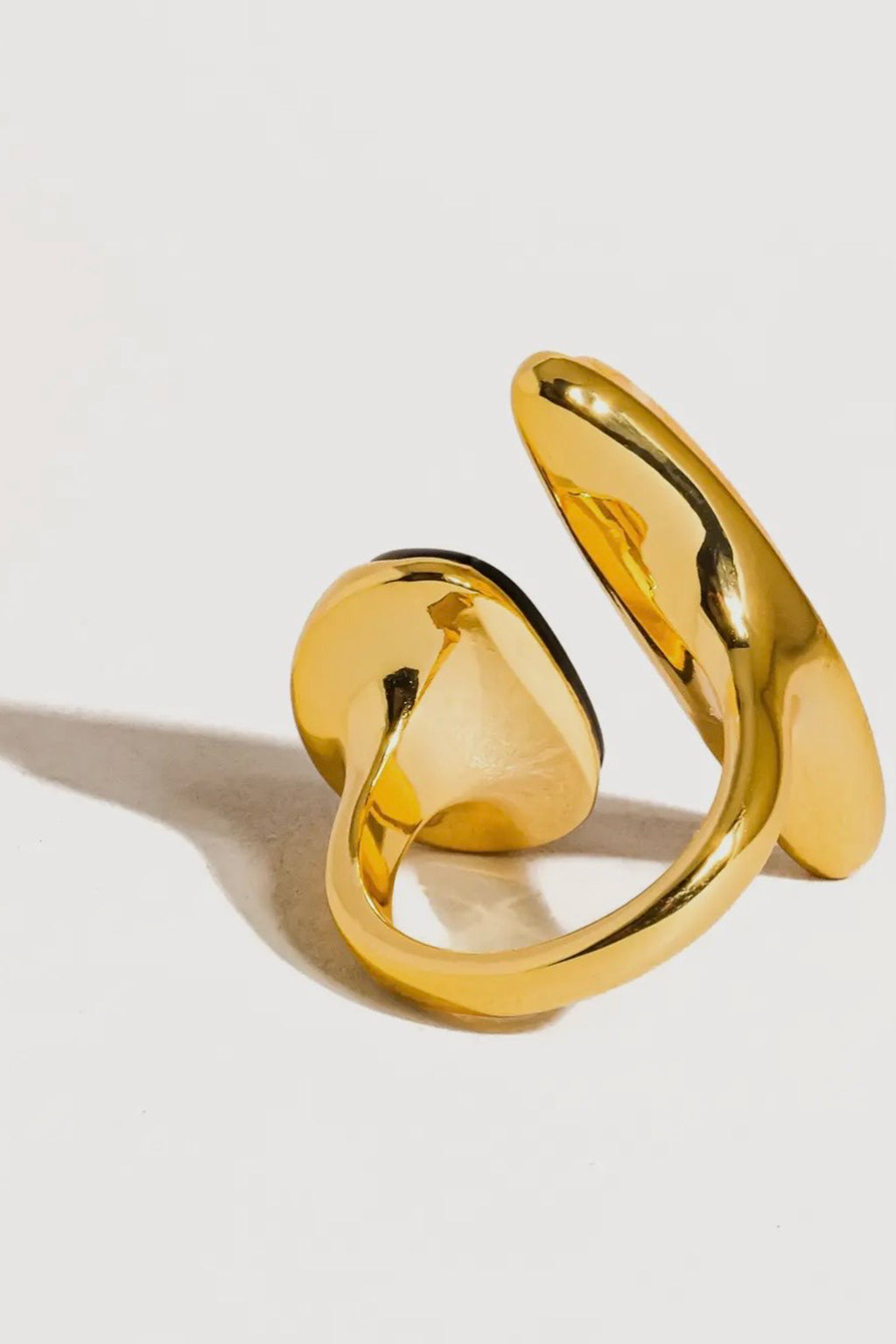 Christophe Agate Stone Ring 18K Gold Dipped | RIDGEWOOD, NJ | MOONFLOWER BOUTIQUE