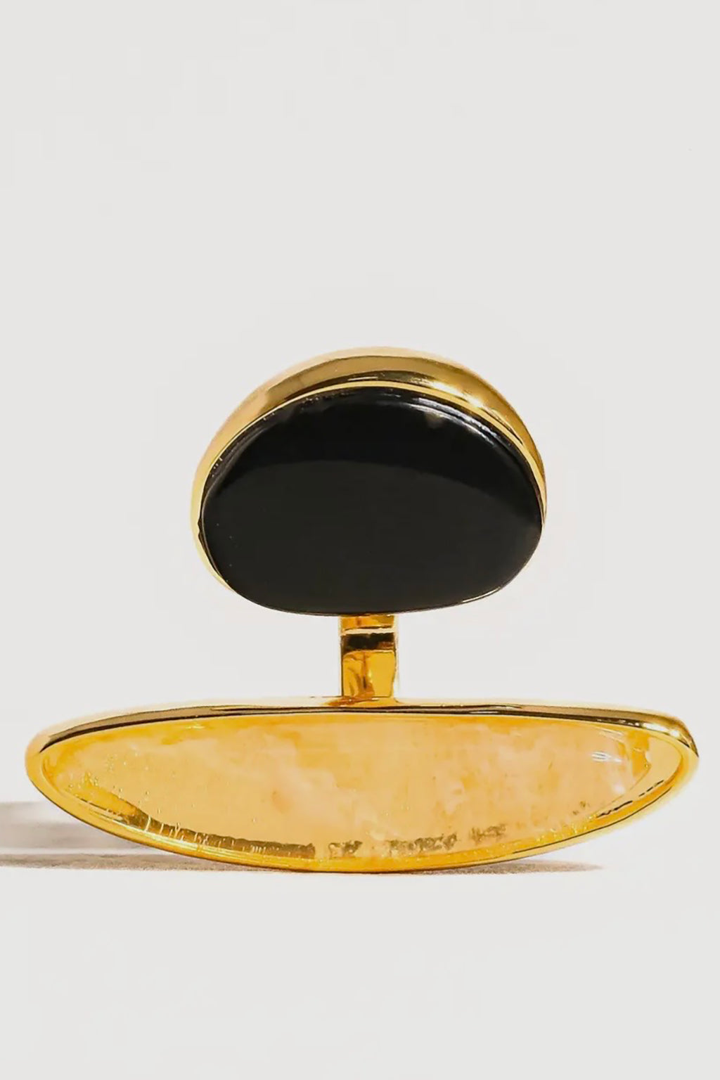 Christophe Agate Stone Ring 18K Gold Dipped | RIDGEWOOD, NJ | MOONFLOWER BOUTIQUE