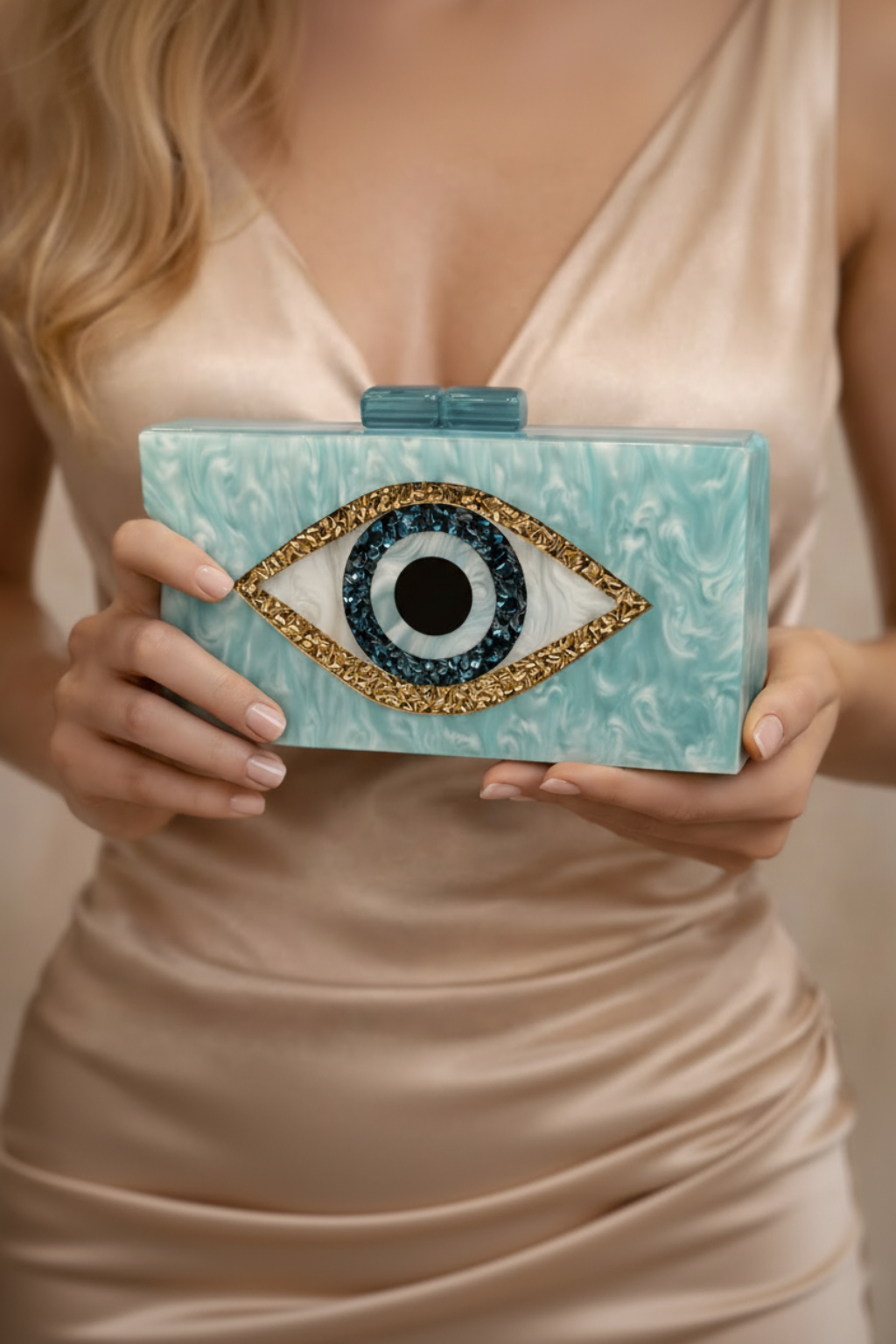 Evil Eye Clutch | RIDGEWOOD, NJ | MOONFLOWER BOUTIQUE