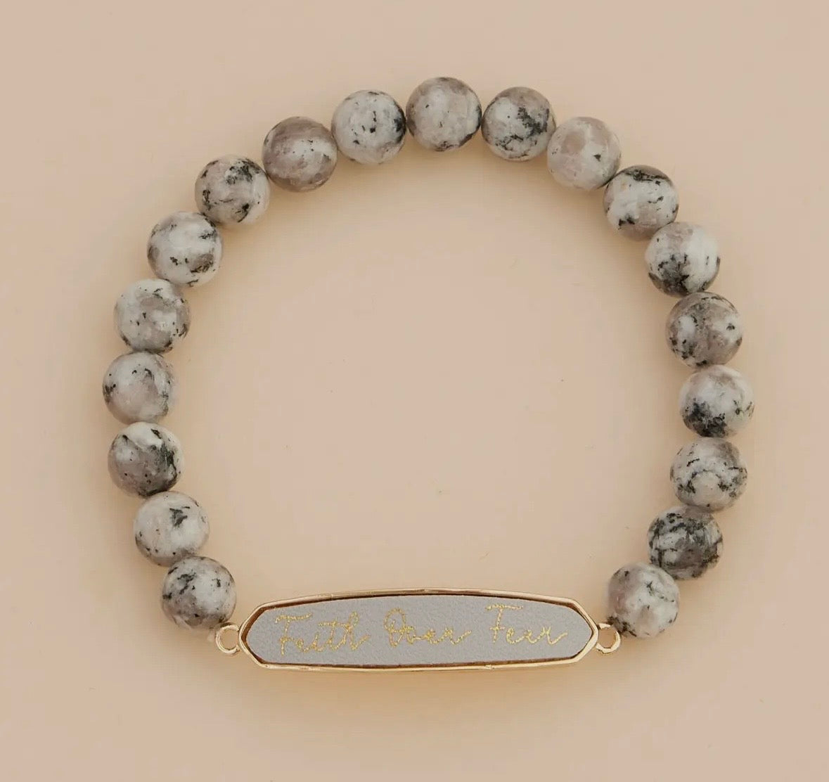 Faith Over Fear Bracelet | RIDGEWOOD, NJ | MOONFLOWER BOUTIQUE