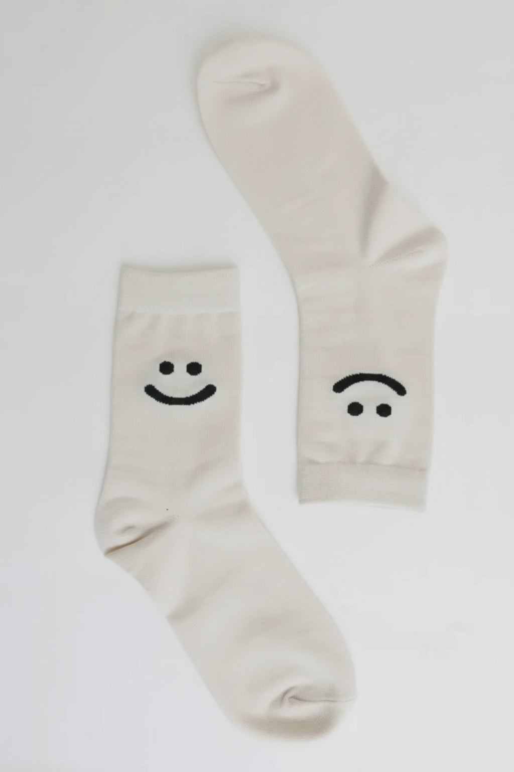 Happy Face Crew Sock | RIDGEWOOD, NJ | MOONFLOWER BOUTIQUE