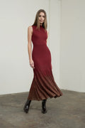 Mock Neck Midi Dress | RIDGEWOOD, NJ | MOONFLOWER BOUTIQUE