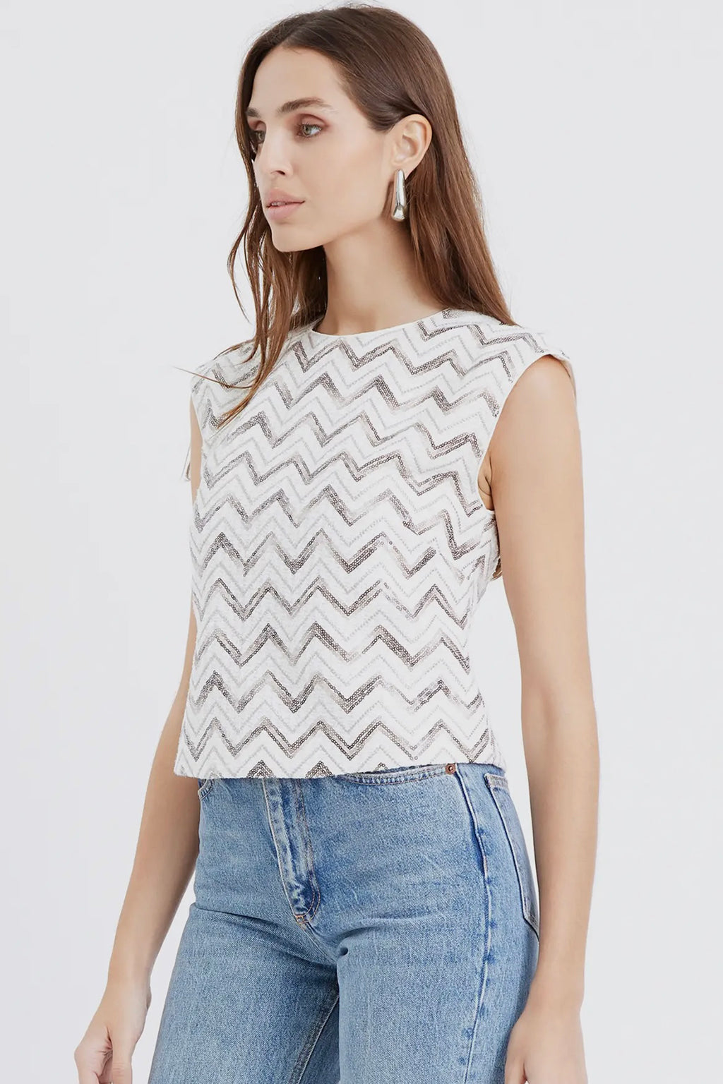 Toledo Sequins Top | RIDGEWOOD, NJ | MOONFLOWER BOUTIQUE
