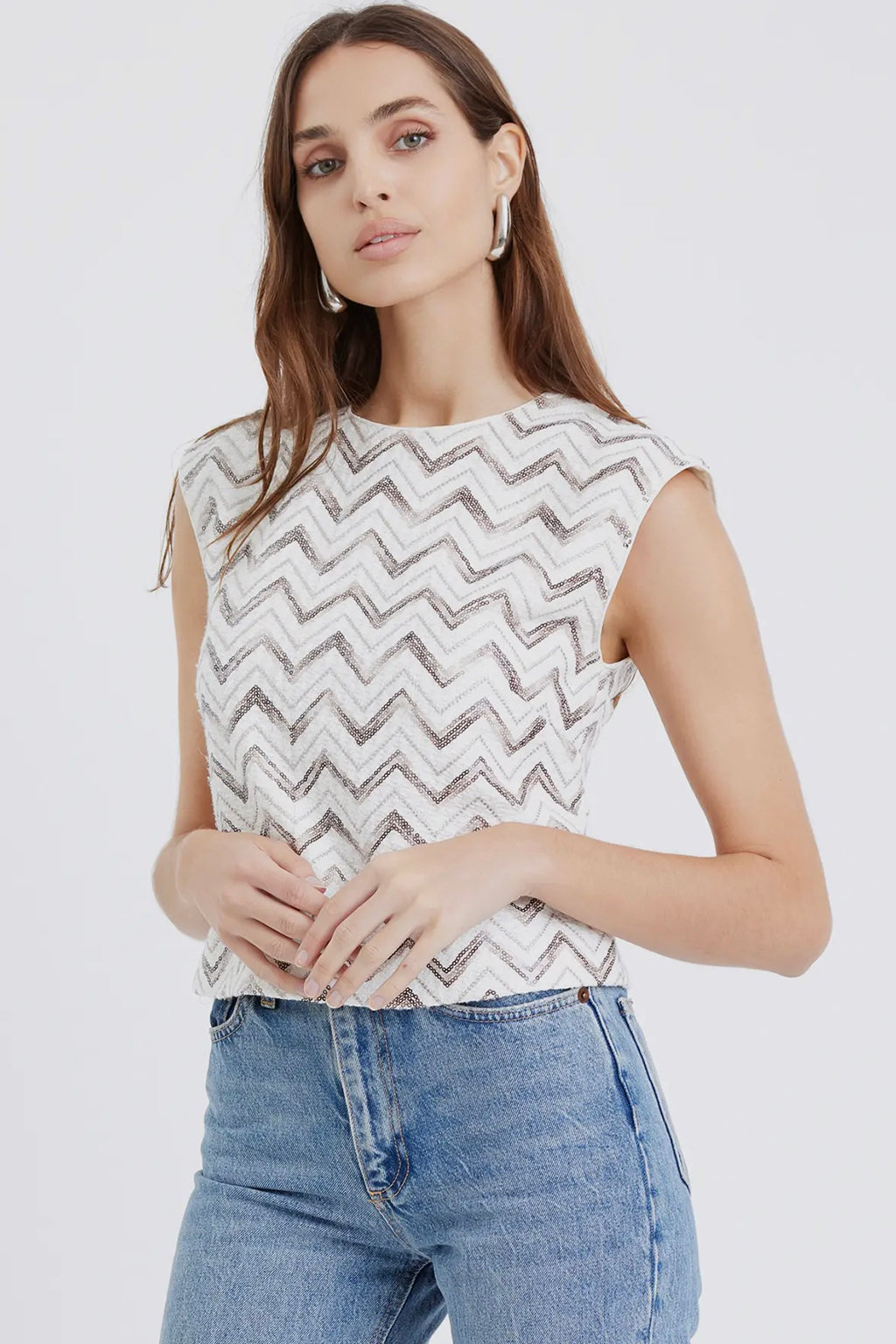 Toledo Sequins Top | RIDGEWOOD, NJ | MOONFLOWER BOUTIQUE