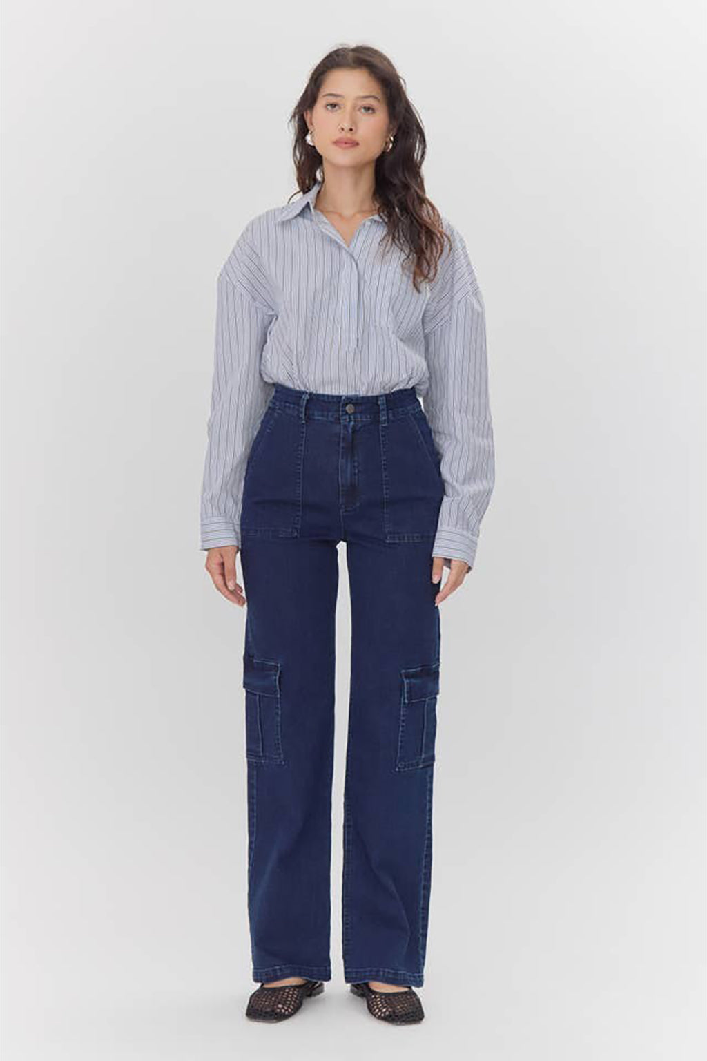 Tula Striped Shirt | RIDGEWOOD, NJ | MOONFLOWER BOUTIQUE