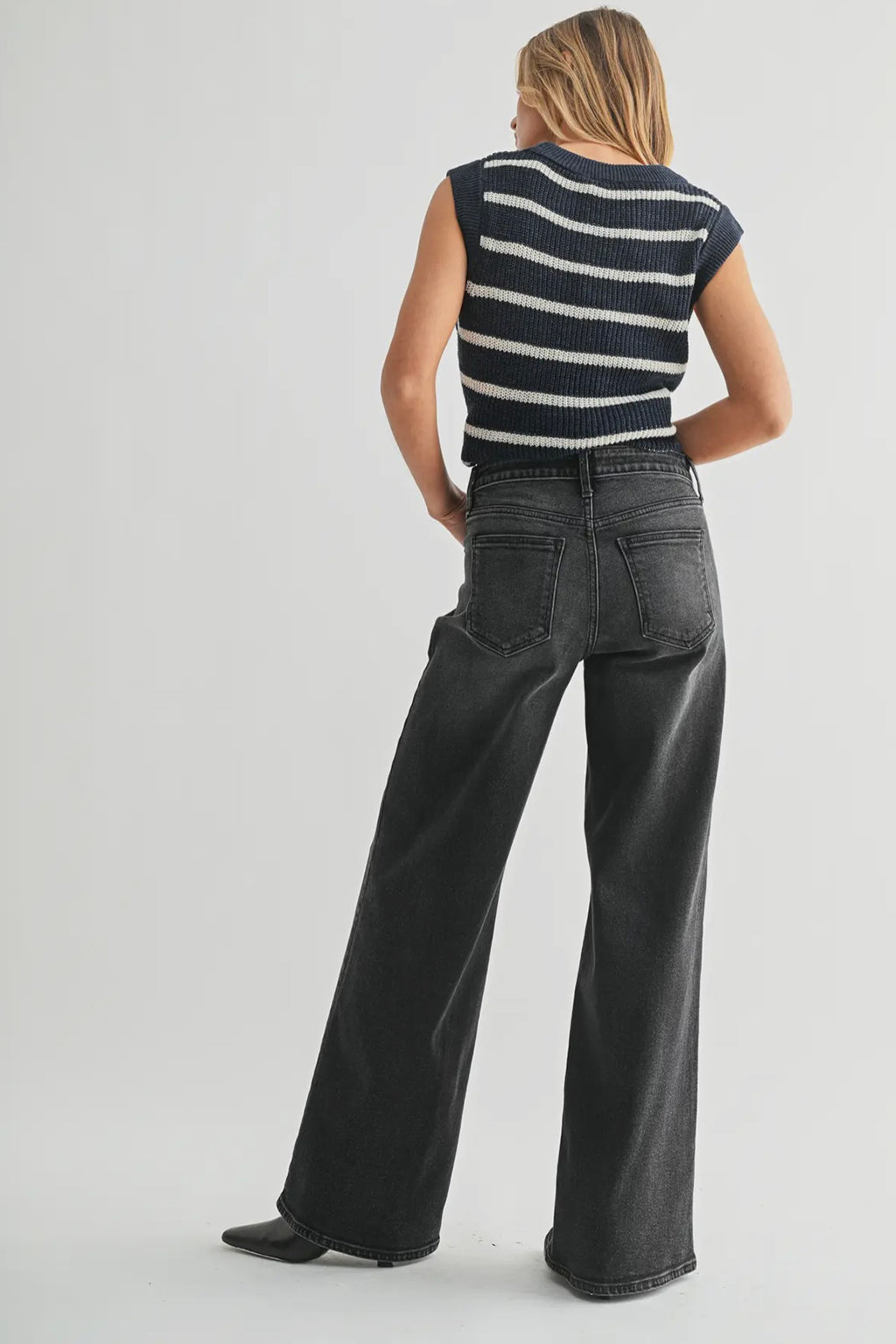 Ultra Wide Leg Denim | RIDGEWOOD, NJ | MOONFLOWER BOUTIQUE